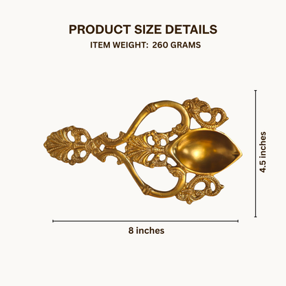 Thar Arts And Furniture - Brass Aarti Spoon