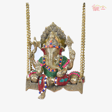 Brass Jhula Ganesha