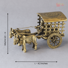 Brass Vintage Bullock Cart