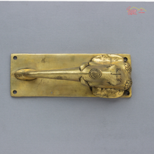 Brass Elephant Design Brass Door Handle