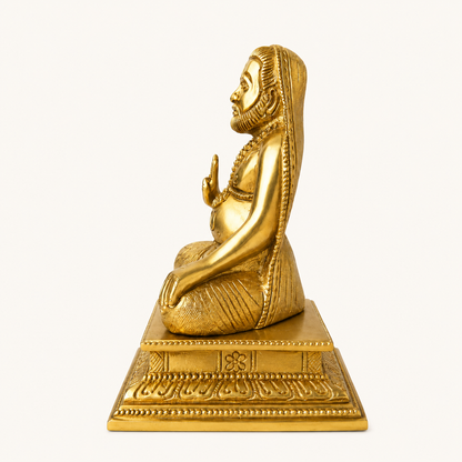 Brass Raghvendra Statue – Spiritual Raghvendra Idol