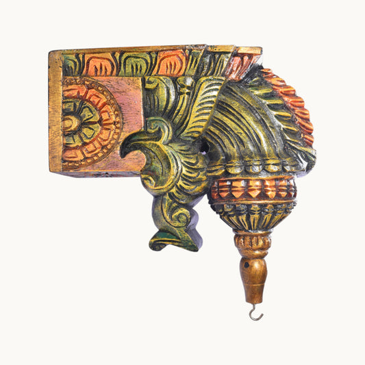 Thar Arts And Furniture - 12" Wooden  Painted Bracket