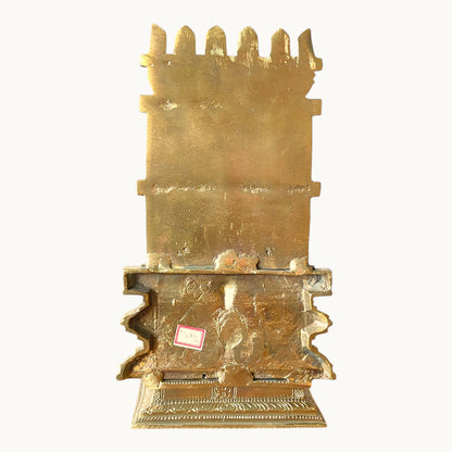 Brass Sri Raghavendra Swamy Statue | Premium Solid Brass Idol for Pooja & Home Temple