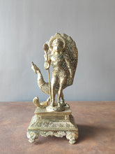 Thar Arts And Furniture - Brass Kartike with Peacock Idol