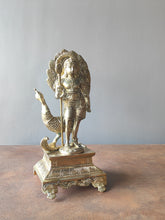 Thar Arts And Furniture - Brass Kartike with Peacock Idol