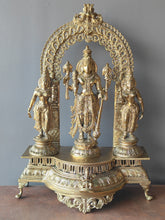 Thar Arts And Furniture - Brass Vishnu family Statue