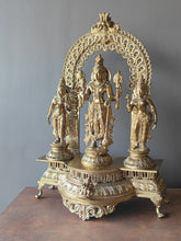 Thar Arts And Furniture - Brass Vishnu family Statue