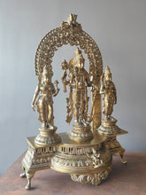 Thar Arts And Furniture - Brass Vishnu family Statue