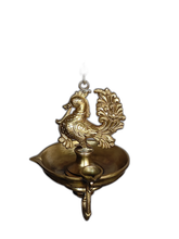 Thar Arts And Furniture - Brass Standing Hamsha Hanging Lamp