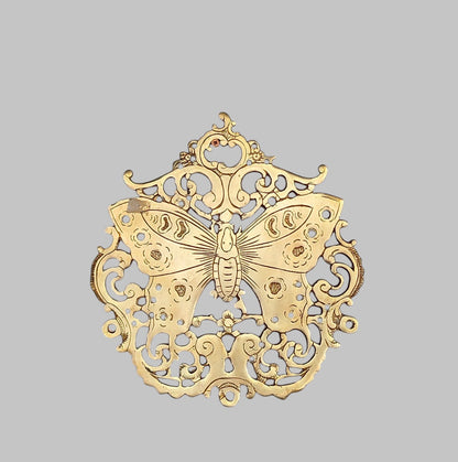 Thar Arts And Furniture - Brass Butterfly Wall Panel Set of Three