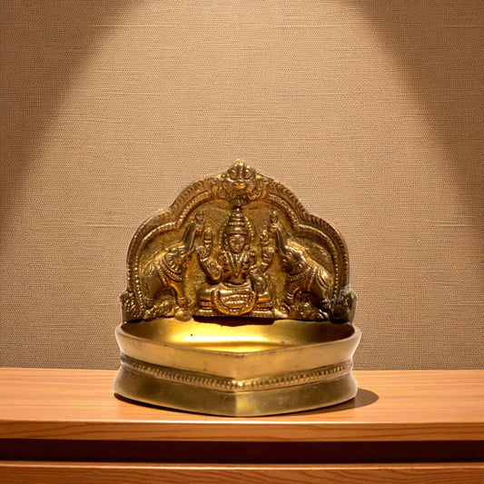 Thar Arts And Furniture - Gaja lakshmi Deepam