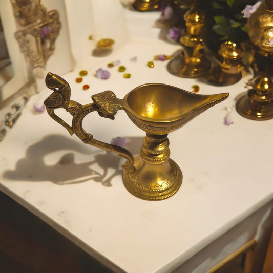 Thar Arts And Furniture - Brass Diya