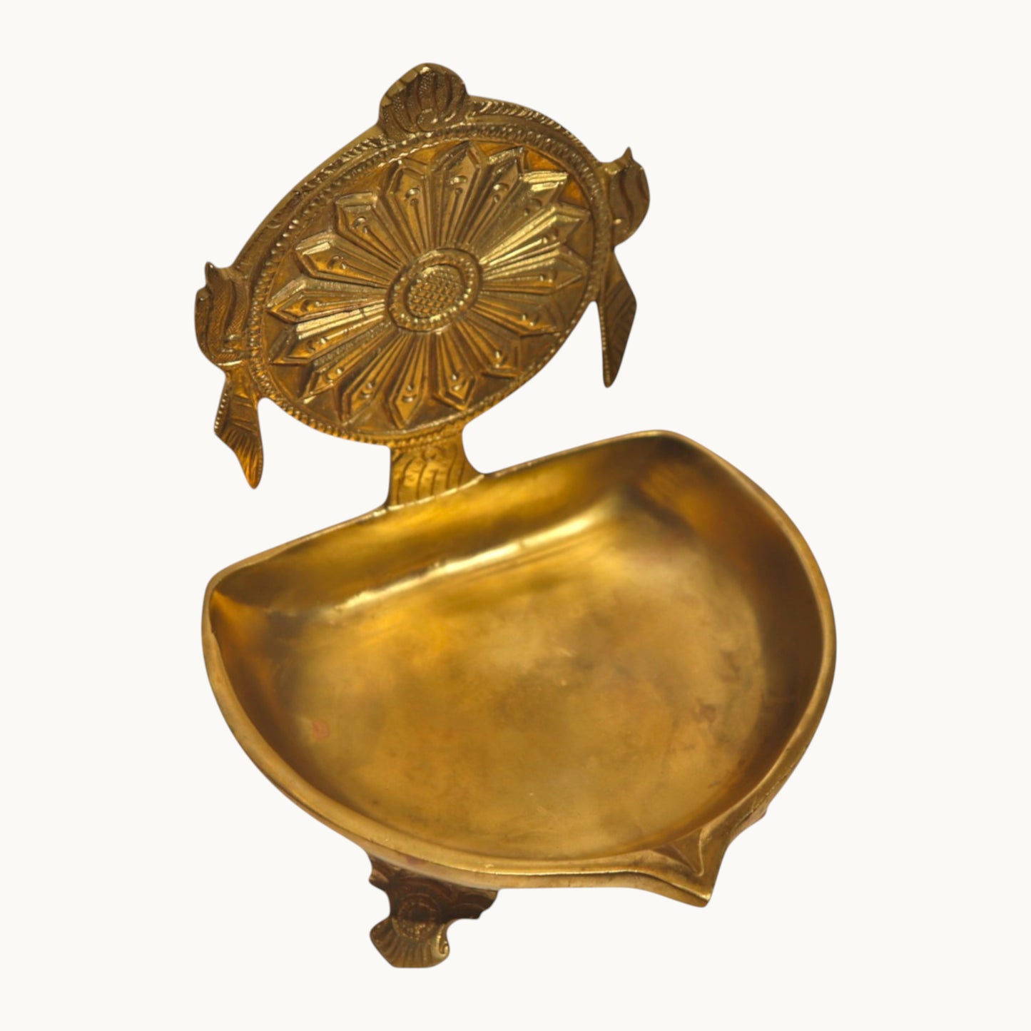 Thar Arts And Furniture - Brass Chakra Lamp