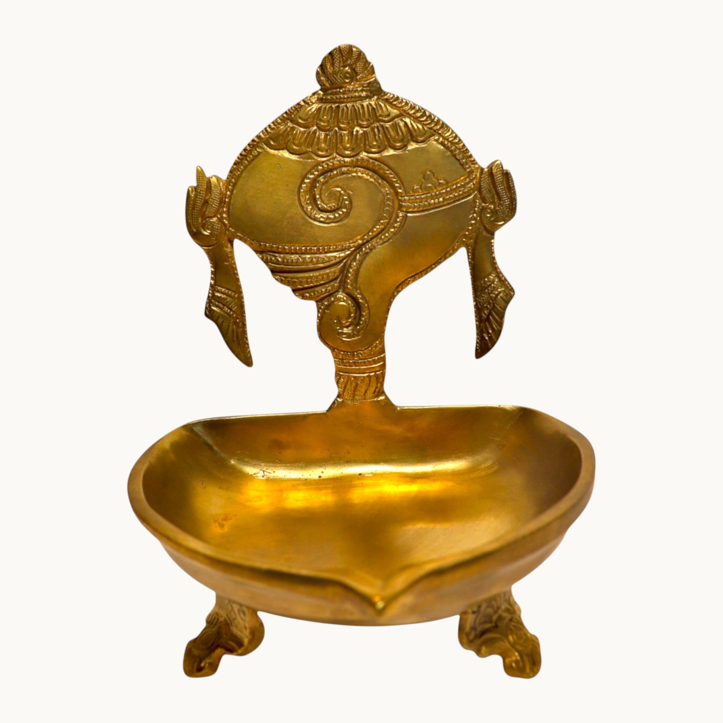 Thar Arts And Furniture - Brass Chakra Lamp