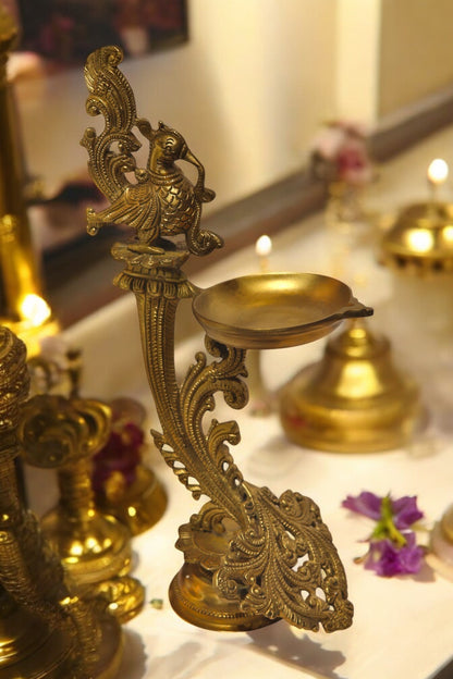 Thar Arts And Furniture - Bird Deepam