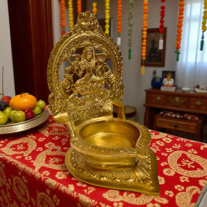 Thar Arts And Furniture - Brass Gajalakshmi Deepak Big