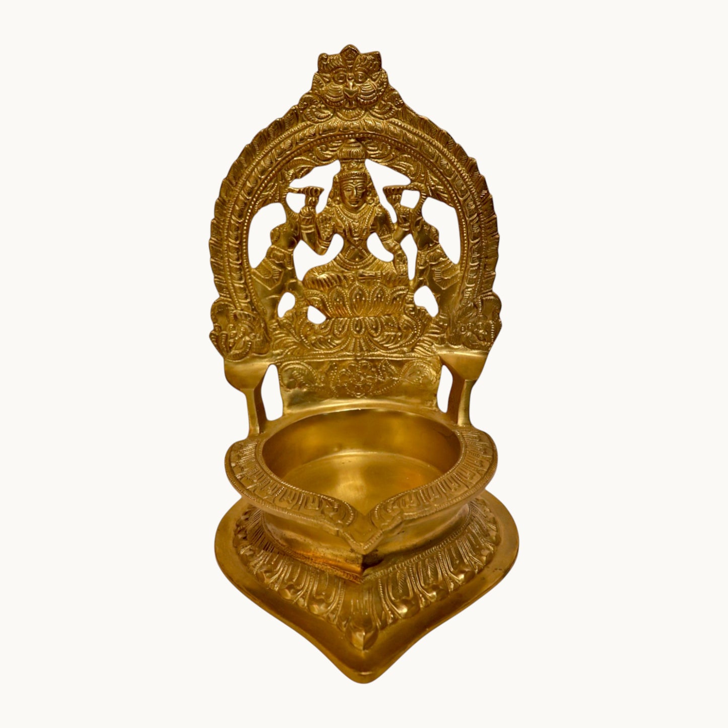 Thar Arts And Furniture - Brass Gajalakshmi Deepak Big