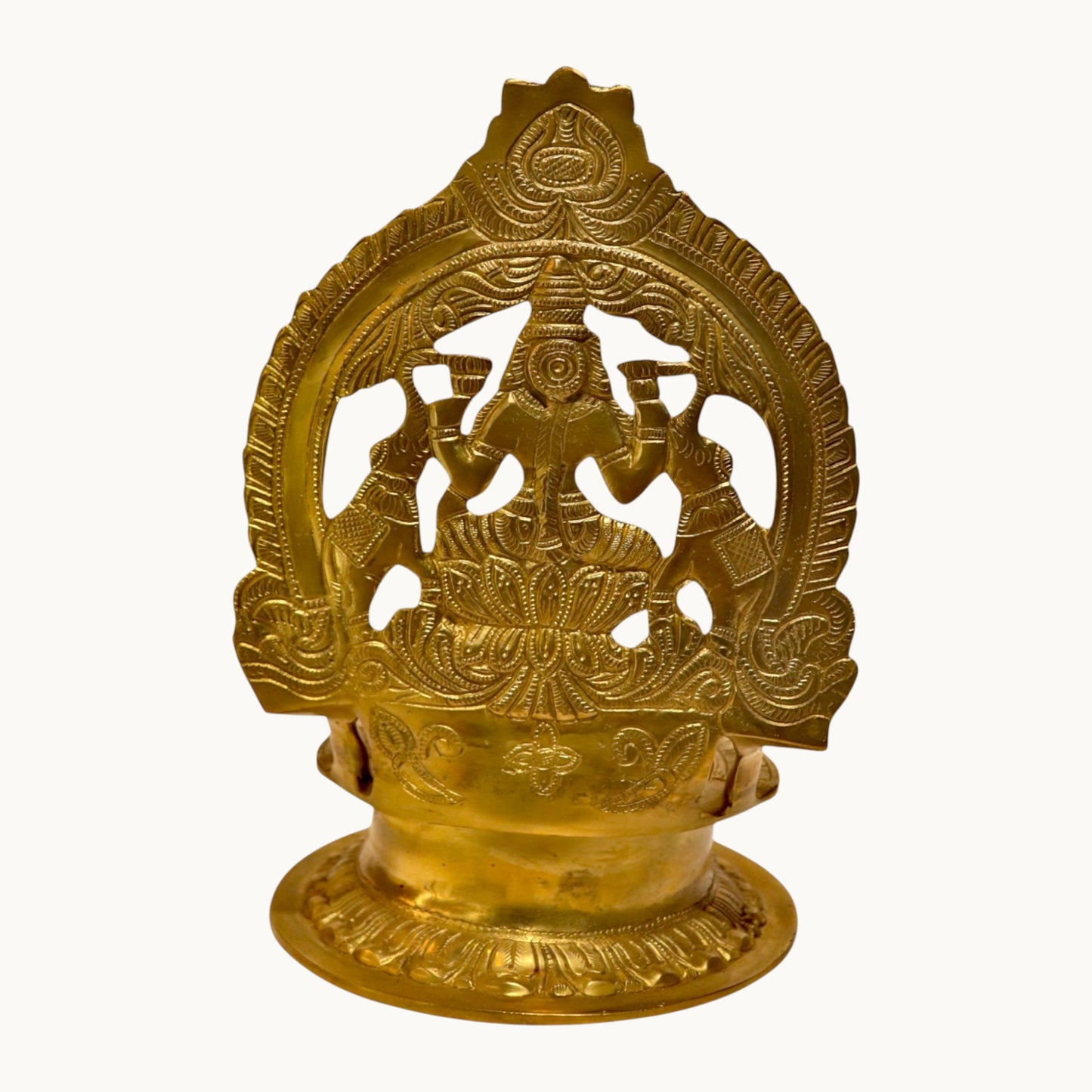 Thar Arts And Furniture - Brass Gajalakshmi Deepak Big