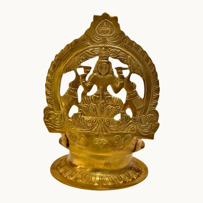 Thar Arts And Furniture - Brass Gajalakshmi Deepak Big