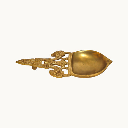 Thar Arts And Furniture - Brass Aarti Spoon