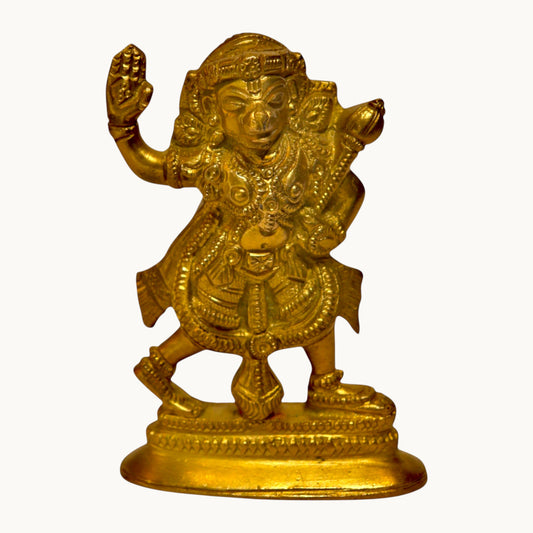 Thar Arts And Furniture - Brass Veer Hanuman Statues