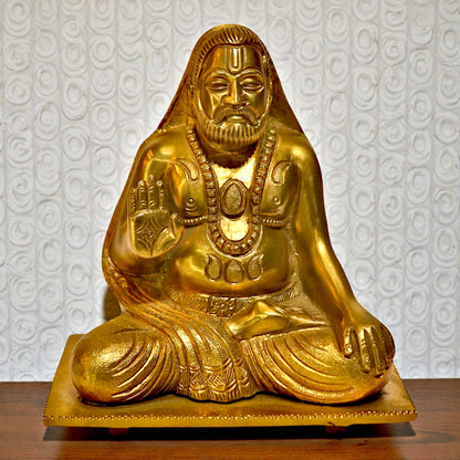 Bronze Raghvendra Statue - Spiritual Raghvendra Idol | Thar Arts & Furniture