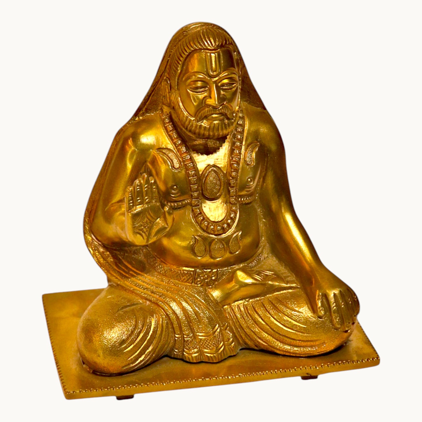 Thar Arts And Furniture - Bronze Raghvendra Statue