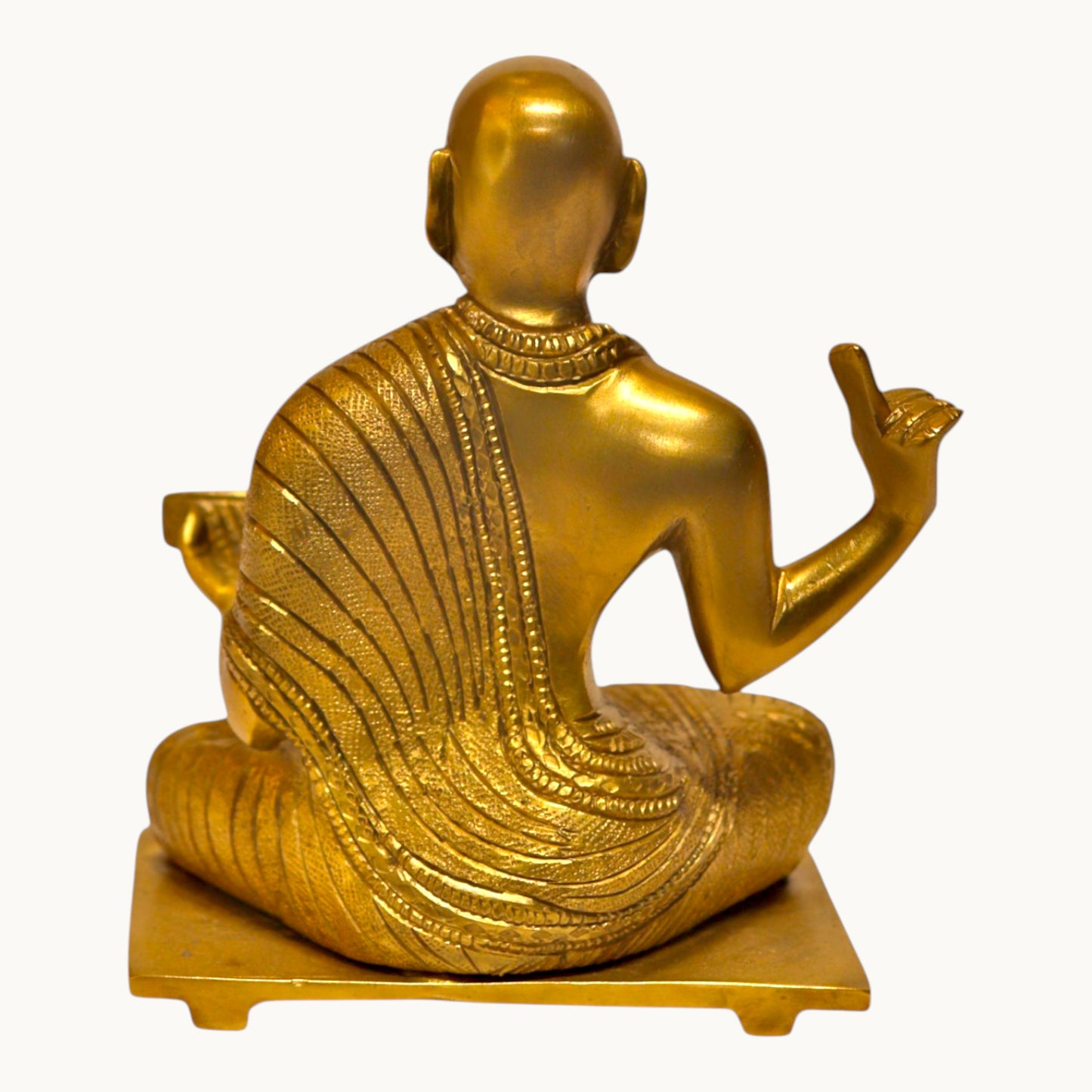 Thar Arts And Furniture - Madhvacharya Brass Idol