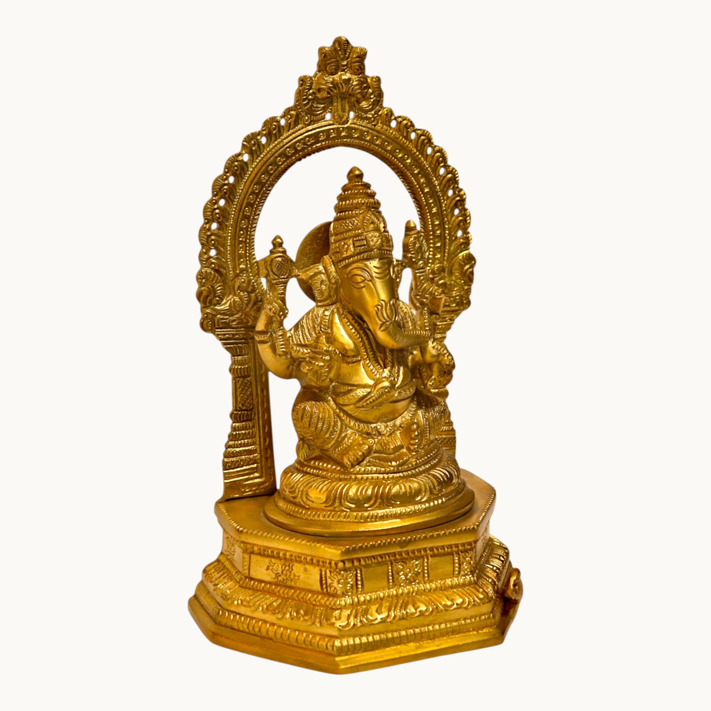 Thar Arts and furniture- Ganesha with Prabhawali idol