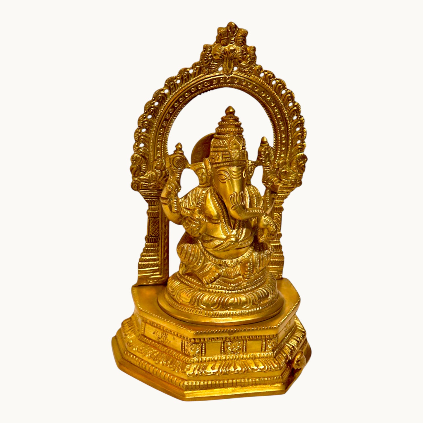 Thar Arts and furniture- Ganesha with Prabhawali idol
