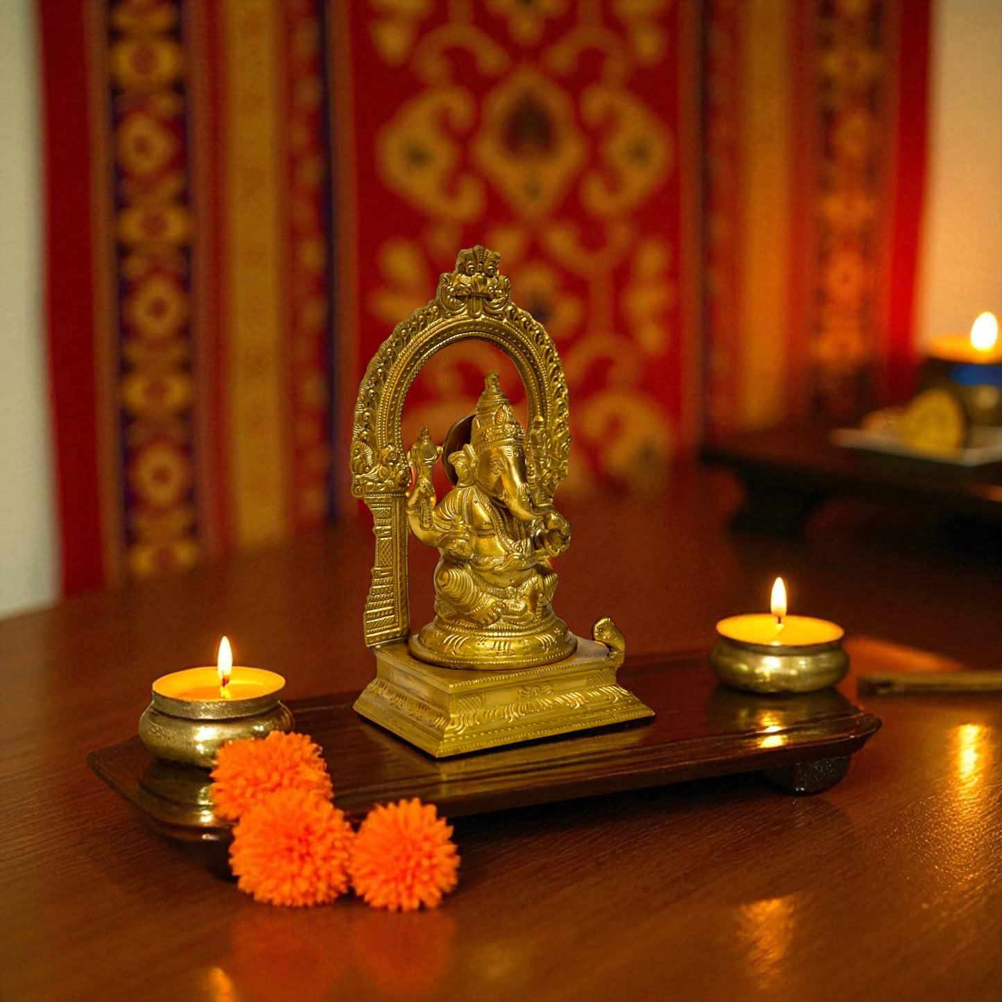 Thar Arts And Furniture - Prabhawali Ganesha