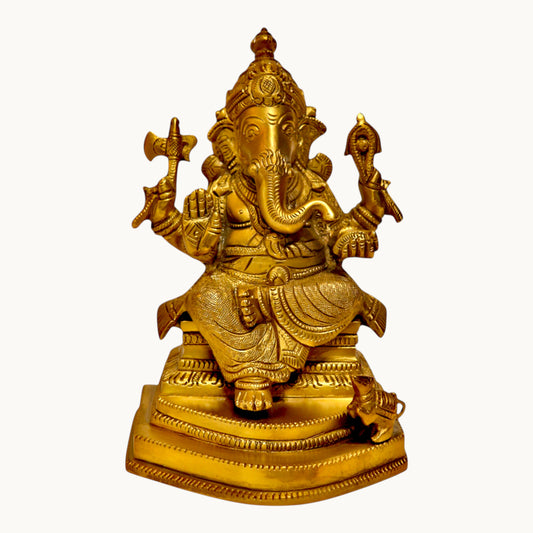 Thar Arts and Furniture - Brass Ganesha
