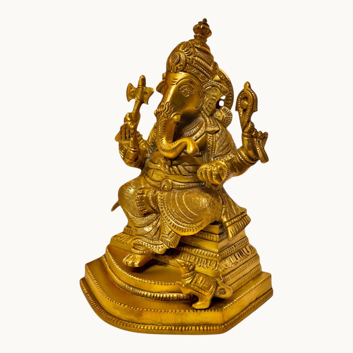 Brass Ganesha Statue – Lord Ganesha Idol