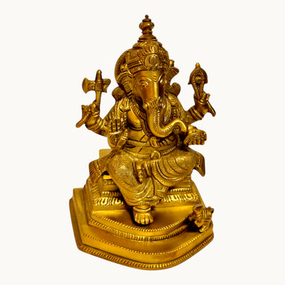 Thar Arts and Furniture - Brass Ganesha