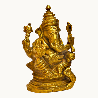 Thar Arts And Furniture - Brass Ganesha