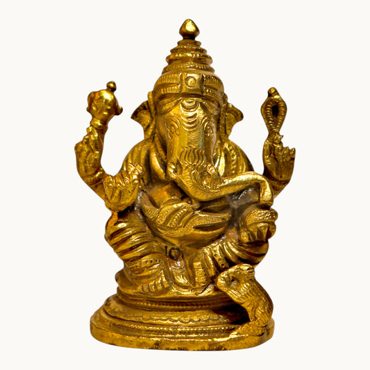 Thar Arts And Furniture - Brass Ganesha