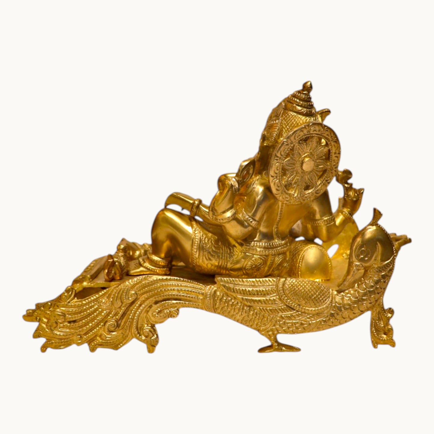 Thar Arts And Furniture - Brass Deewan Ganesha
