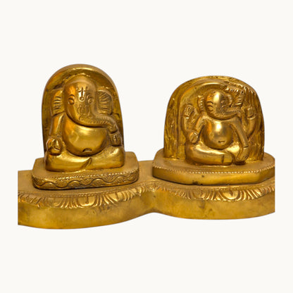 Thar Arts And Furniture - Brass Ashata Ganehsa Idols