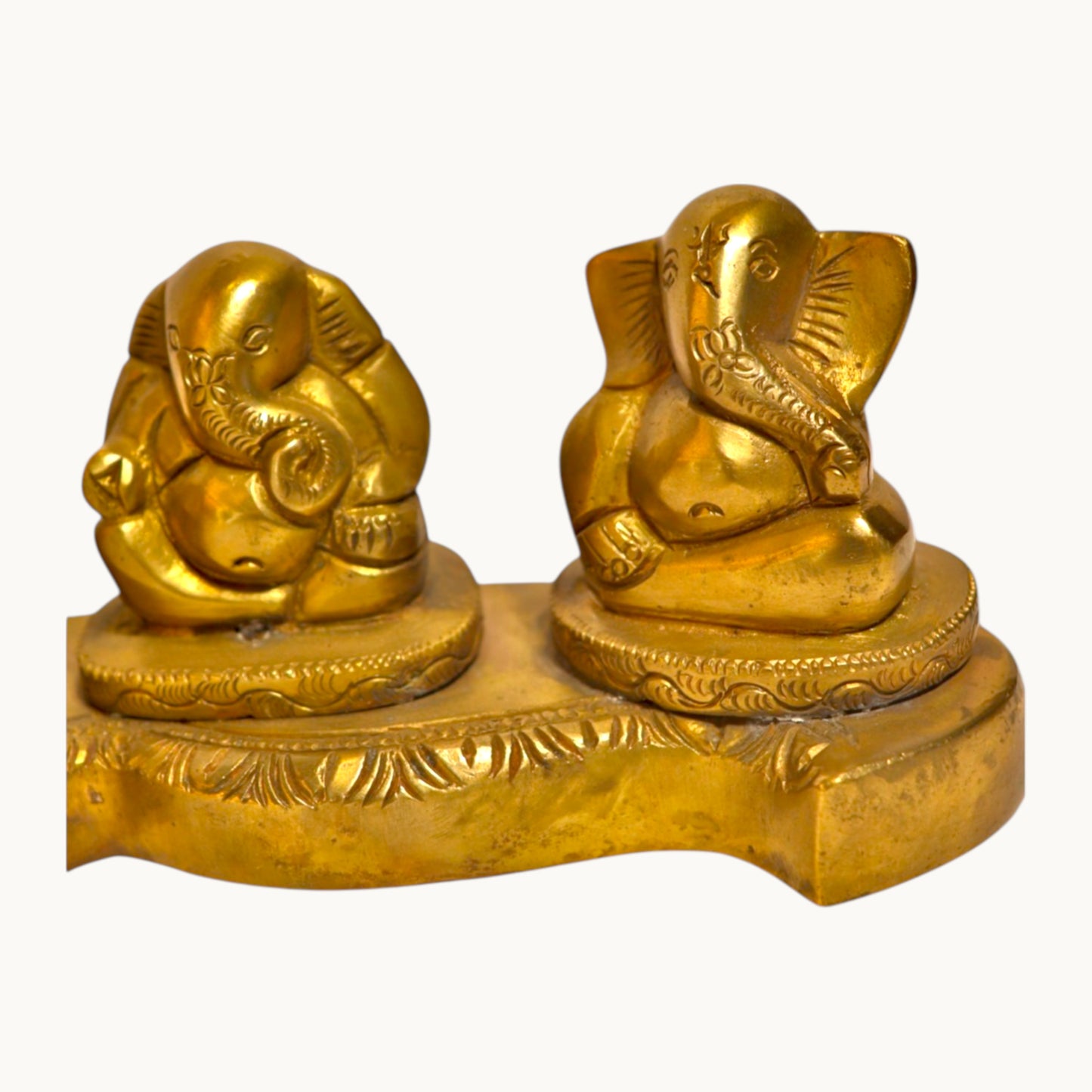 Thar Arts And Furniture - Brass Ashata Ganehsa Idols