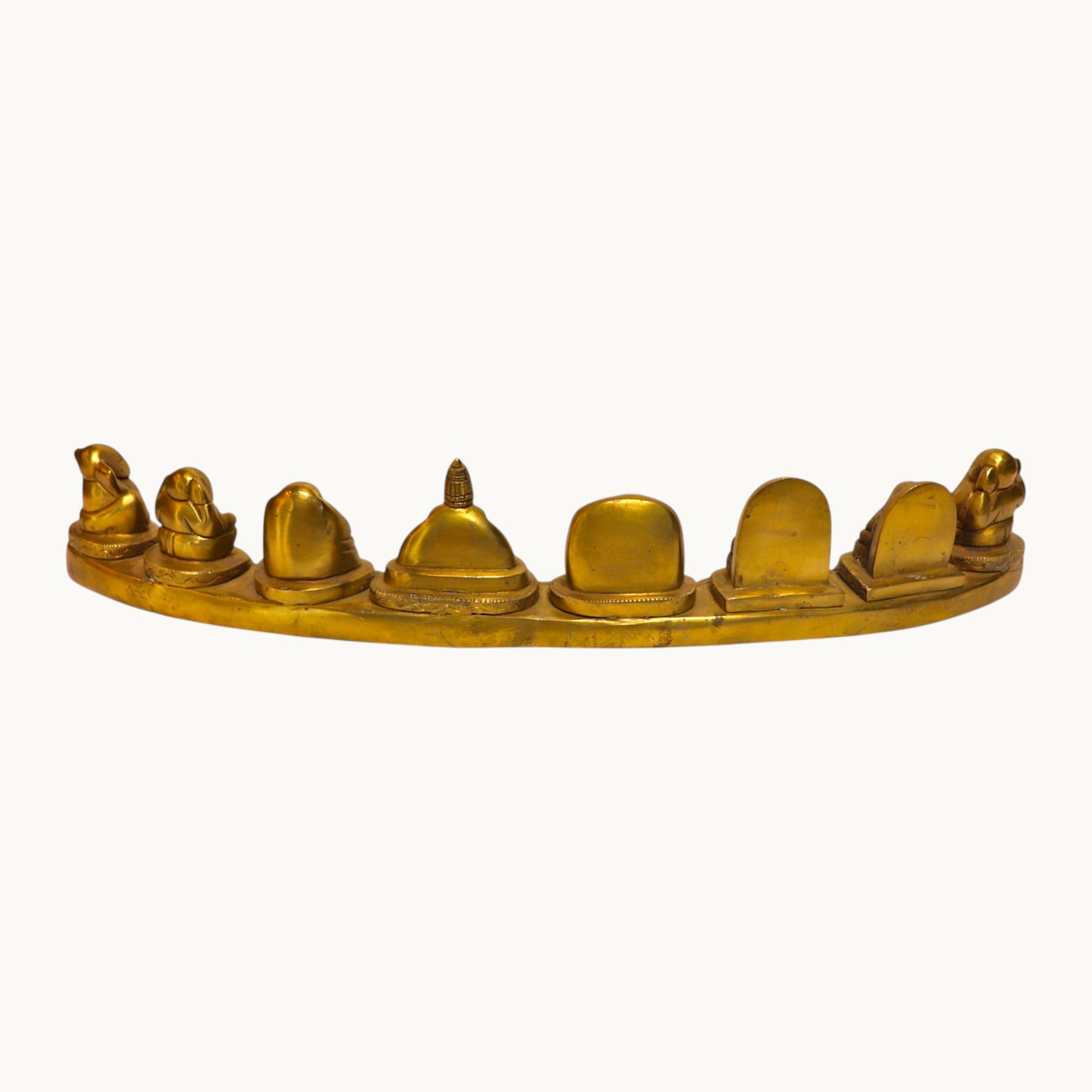 Thar Arts And Furniture - Brass Ashata Ganehsa Idols