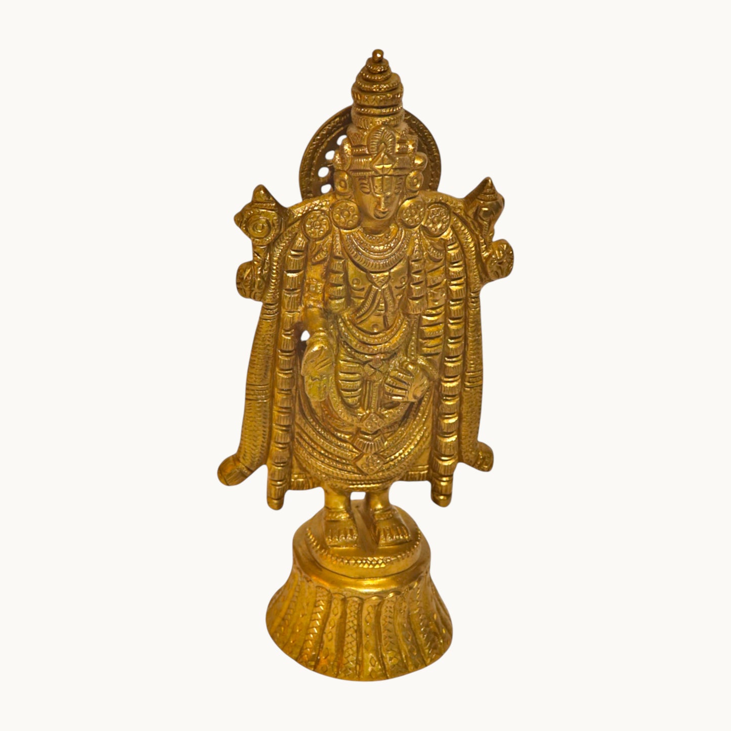 Thar Arts And Furniture - Brass Lord Venkateshwara Statue
