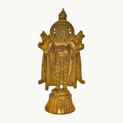 Thar Arts And Furniture - Brass Lord Venkateshwara Statue