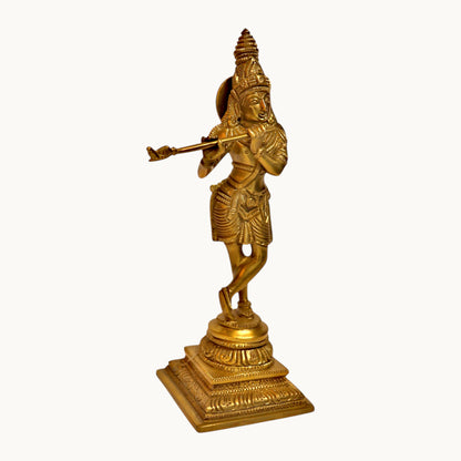 Thar Arts And Furniture - Brass Krishna Statues