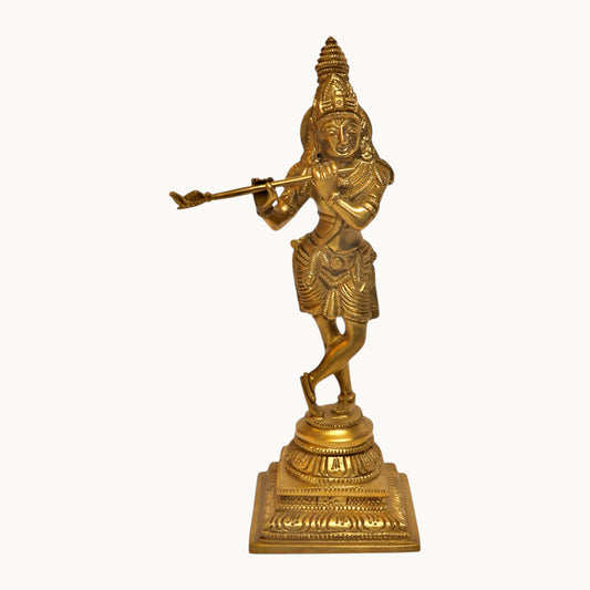 Thar Arts And Furniture - Brass Krishna Statues