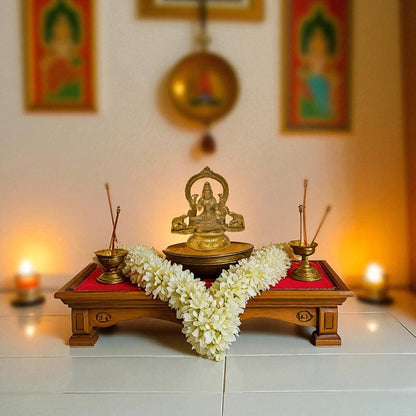 Thar Arts And Furniture - Lakshmi with Elephant Idols