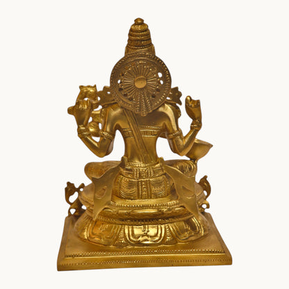 Thar Arts And Furniture - Goddess Saraswati with flat base