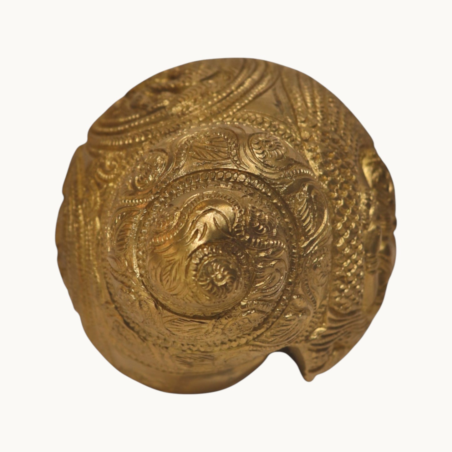 Thar Arts And Furniture - Brass Shankh with Vishnu /Conch