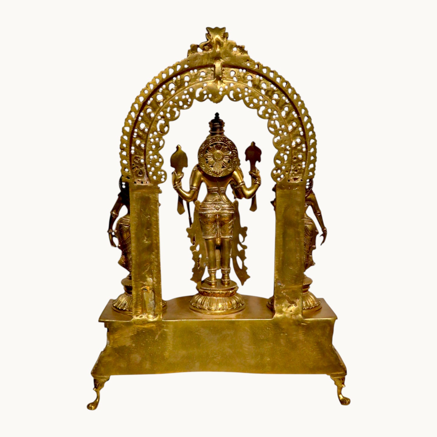 Thar Arts And Furniture - Bronze Vishnu family Statue