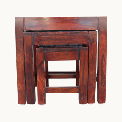 Thar Arts And Furniture - Jade Nesting Stool Set of 3 pcs