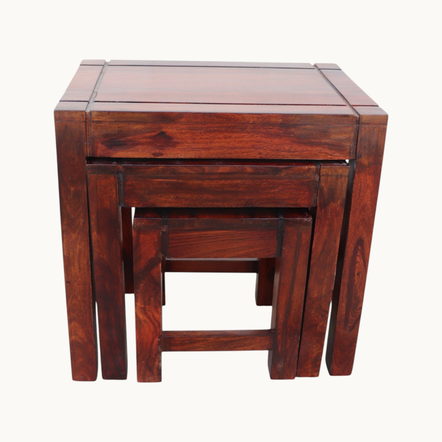 Thar Arts And Furniture - Jade Nesting Stool Set of 3 pcs